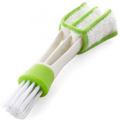 Mini Microfiber Duster Automotive Air Conditioner Cleaner Blinds Shutter Duster Brush