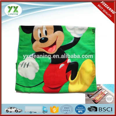 Microfiber Customer Print Beach Towel For Kids