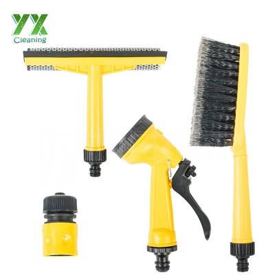 Deluxe Extendable Multi-Function Flow-Thru Car Wash Brush