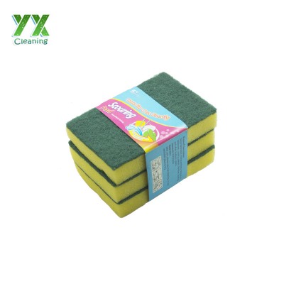 Cleaning Kitchen Dish Scouring Pad