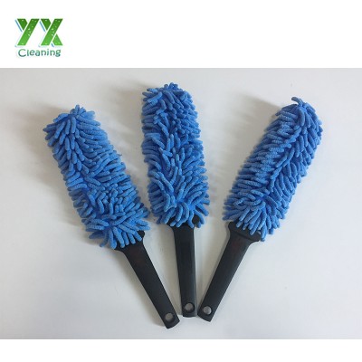 Telescopic Chenille Duster Stainless Steel Car Cleaning Washable Duster