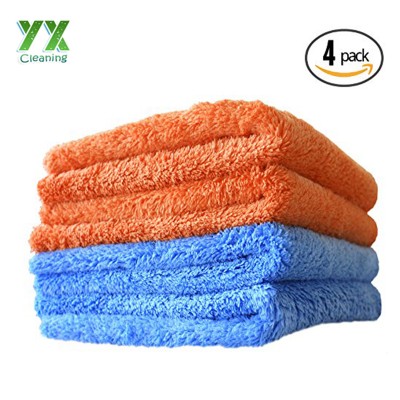 Edgeless Professional Plush Microfiber Car Detailing Towel