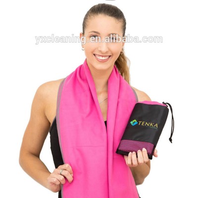 Extra Absorbent Plush Multifunction Sports Towel For Gym