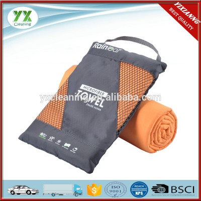 Polyester Polyamide Material Microfiber Sports Towel With Logo