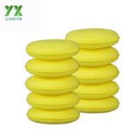 Microfiber Car Wax Sponge Polish Pads Car Detailing Polish Waxing Sponge