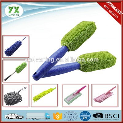 Removable Microfiber Car Dust brush With Plastic Handle