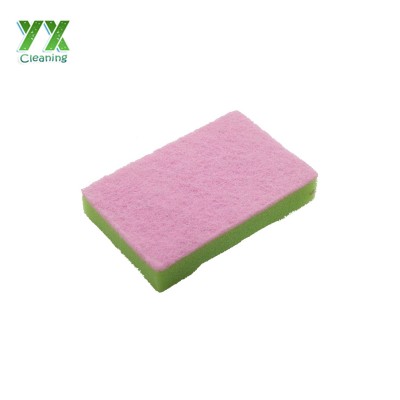 Durable And Easy To Clean Plastic Dish Sponge Scrubber